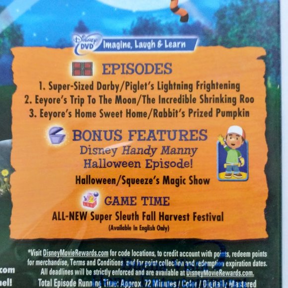 NEW Disney Tigger & Pooh Hundred Acre Wood Haunt DVD - Picture 3 of 3